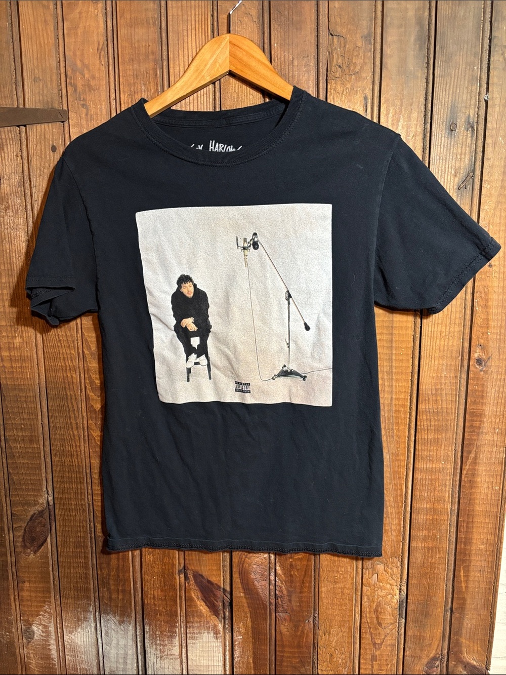 Black Jack Harlow Graphic Crewneck T-Shirt